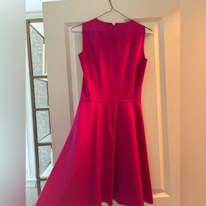 Michael Kors Gold label - Vibrant fuscia knee length dress
